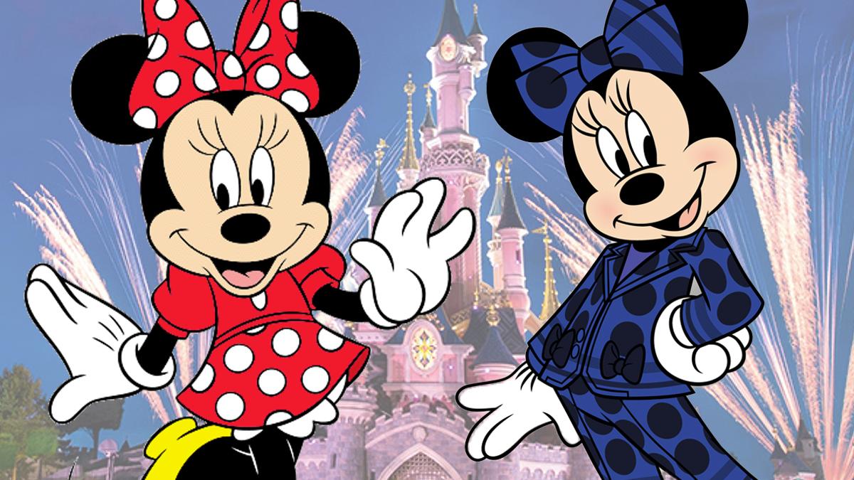 Minnie Mouse Is Trading In Her Iconic Polka Dot Dress For A Pantsuit