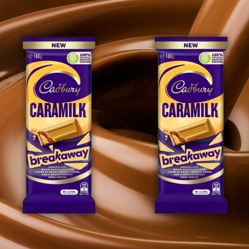 THE RUMOURS ARE TRUE! Cadbury Release Caramilk 'Breakaway' Blocks With Wafers!