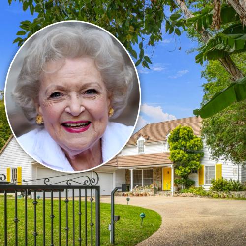 Betty White's Beloved Los Angeles Home Goes On The Market For $10.5 Million