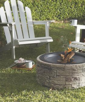 Warm Up Your Winter Nights With This ALDI Fire Pit!