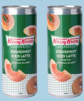 Krispy Kreme Launch An Original Glazed Doughnut ICED LATTE!