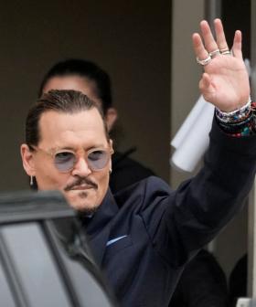 Johnny Depp Takes The Stage To Unsuspecting Crowd In England As He Awaits Verdict