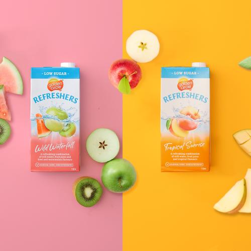 New Low-Sugar Refresher Juice Range For Summer!