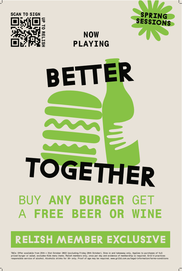 Here's How You Can Get Free Beer And Wine At Grill'd!