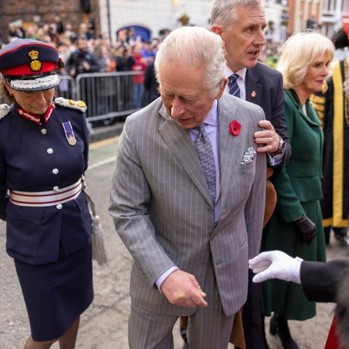 King Charles And Camilla Attacked With Eggs During Public Outing