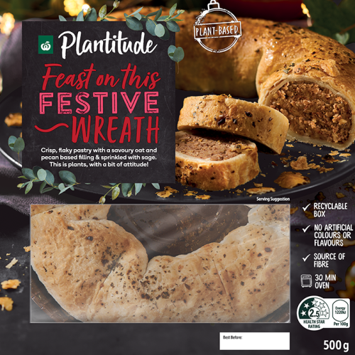 Woolies Is Dropping An Edible Christmas Wreath!