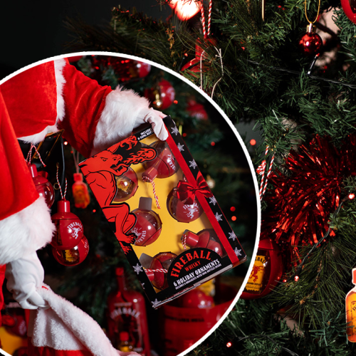 Spice Up Your Christmas Tree With Fireball Whiskey!