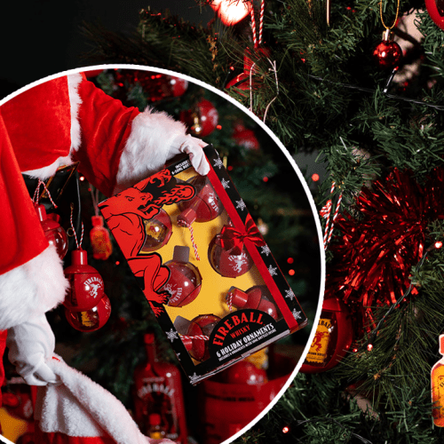 Spice Up Your Christmas Tree With Fireball Whiskey!