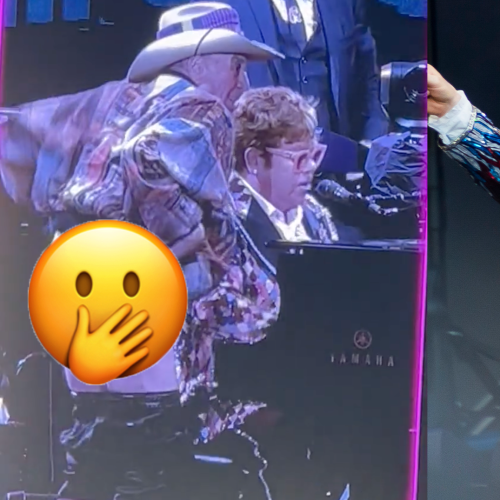 Molly Meldrum Moons Melbourne At Elton John's Concert!