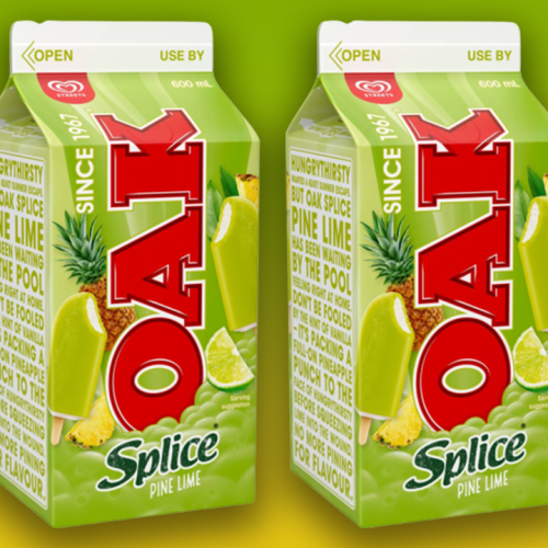 Oak's Has Released A Splice Pine Lime Flavoured Milk!