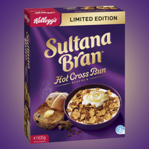 Sultana Bran Has Launched Limited Edition Hot Cross Bun Flavoured Cereal!