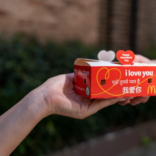 Macca's Release Limited Edition Valentine's Day 10 Piece McNuggets