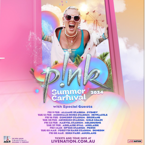 P!NK Announces HUGE Australian Tour!!