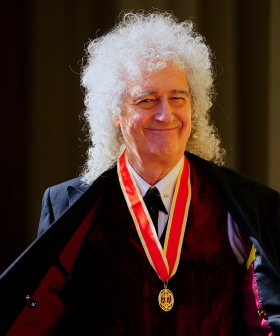 Brian May Knighted By King Charles At Buckingham Palace