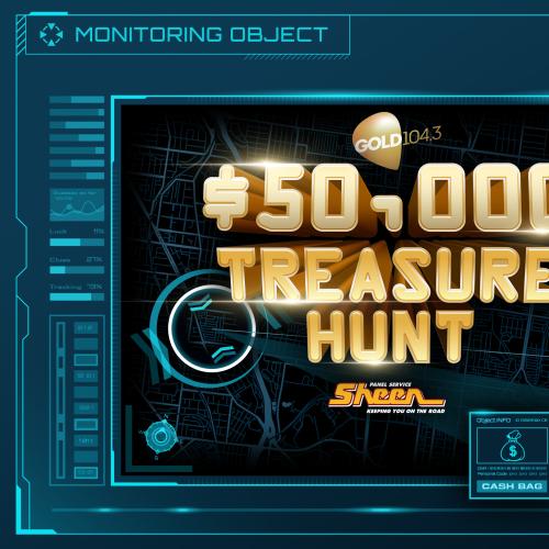 GOLD 104.3'S $50,000 TREASURE HUNT - BAG'S 1 -4 LOCATION AND GUESSES