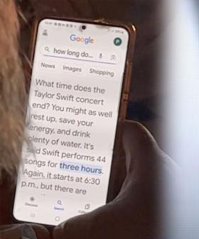 Dad Dragged Along To Taylor Swift Concert Caught Googling "How Long Does Taylor Swift Concert Go"