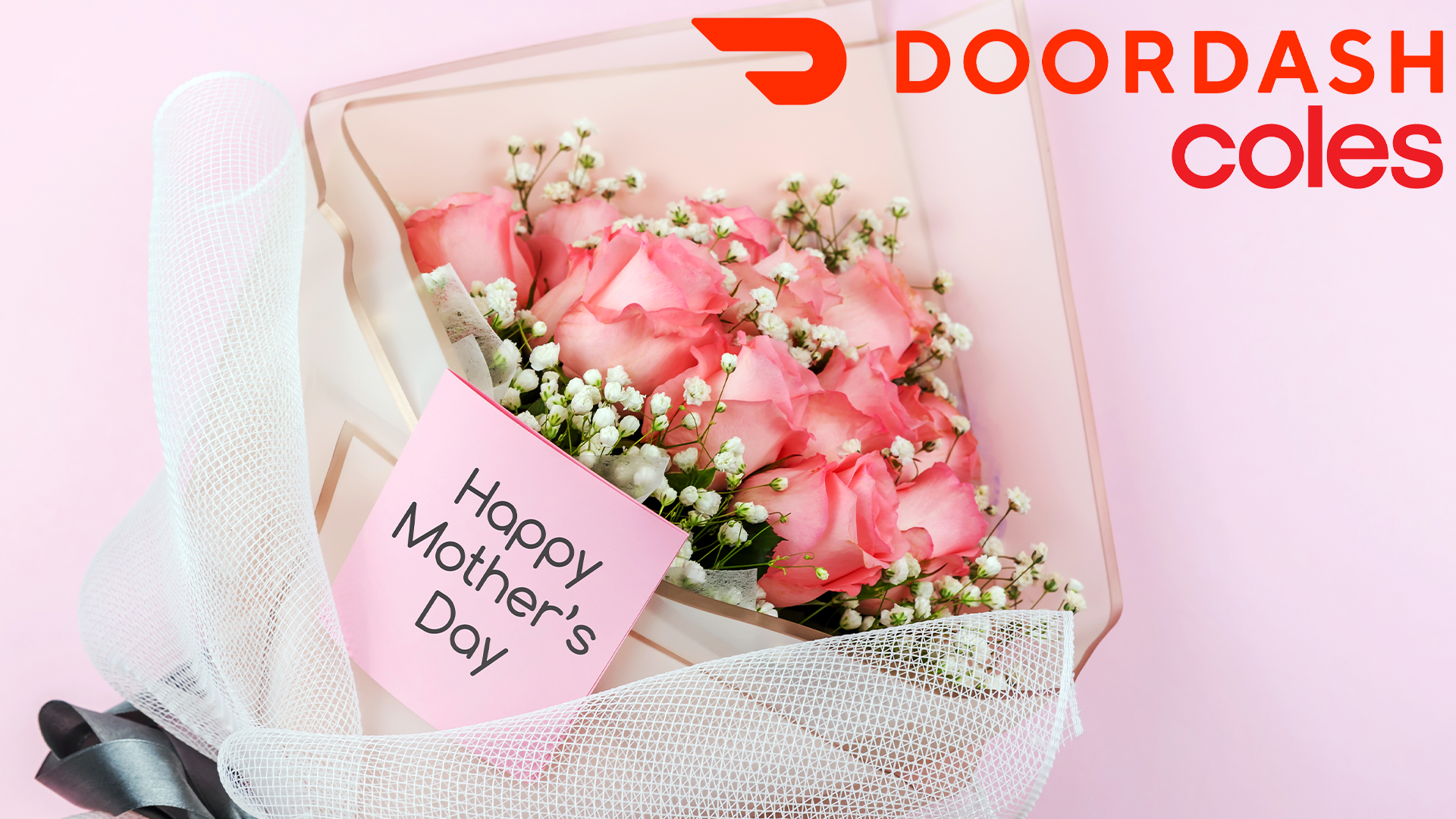 DoorDash And Coles Team Up To Giveaway Free Flowers To Celebrate Mother
