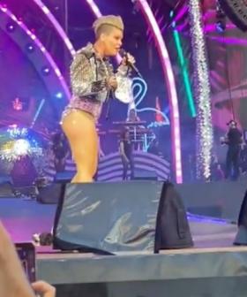 Pink Stunned After Fan Throws Mum's Ashes On Stage