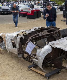 This Burnt Out Shell Of An Old Ferrari Has Sold For Almost $2 Million