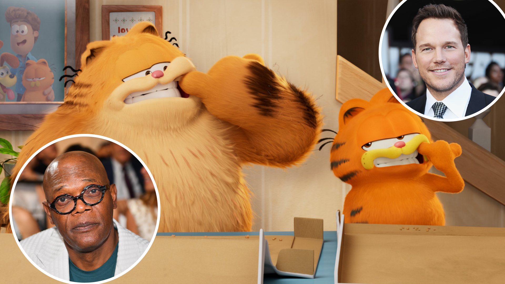 Watch The First Trailer For 'Garfield' Starring Chris Pratt And Samuel