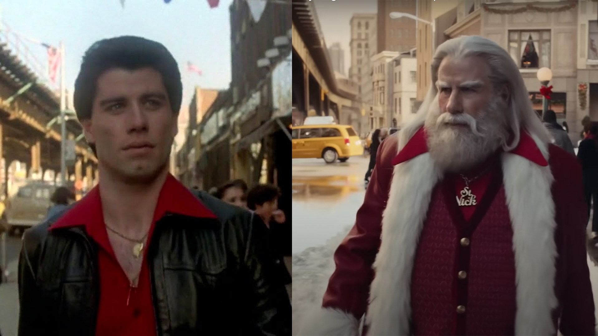 John Travolta Is Sleighing Alive As Santa In This Hilarious Ad