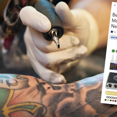 ‘Big W’ In Hot Water For Selling At-Home Tattoo Kits
