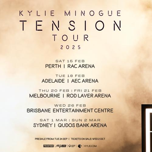 Kylie Minogue is Going on Tour!