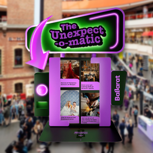 ‘UNEXPECT-O-MATIC’: The Giant Interactive Machine Coming To Melbourne Central This Week