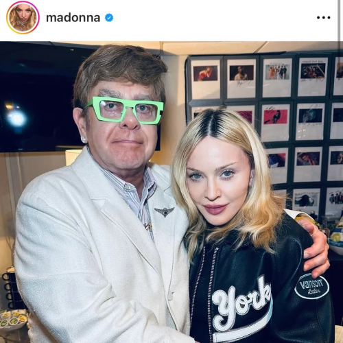 Elton John and Madonna Bury The Hatchet After Decades-Long Feud!